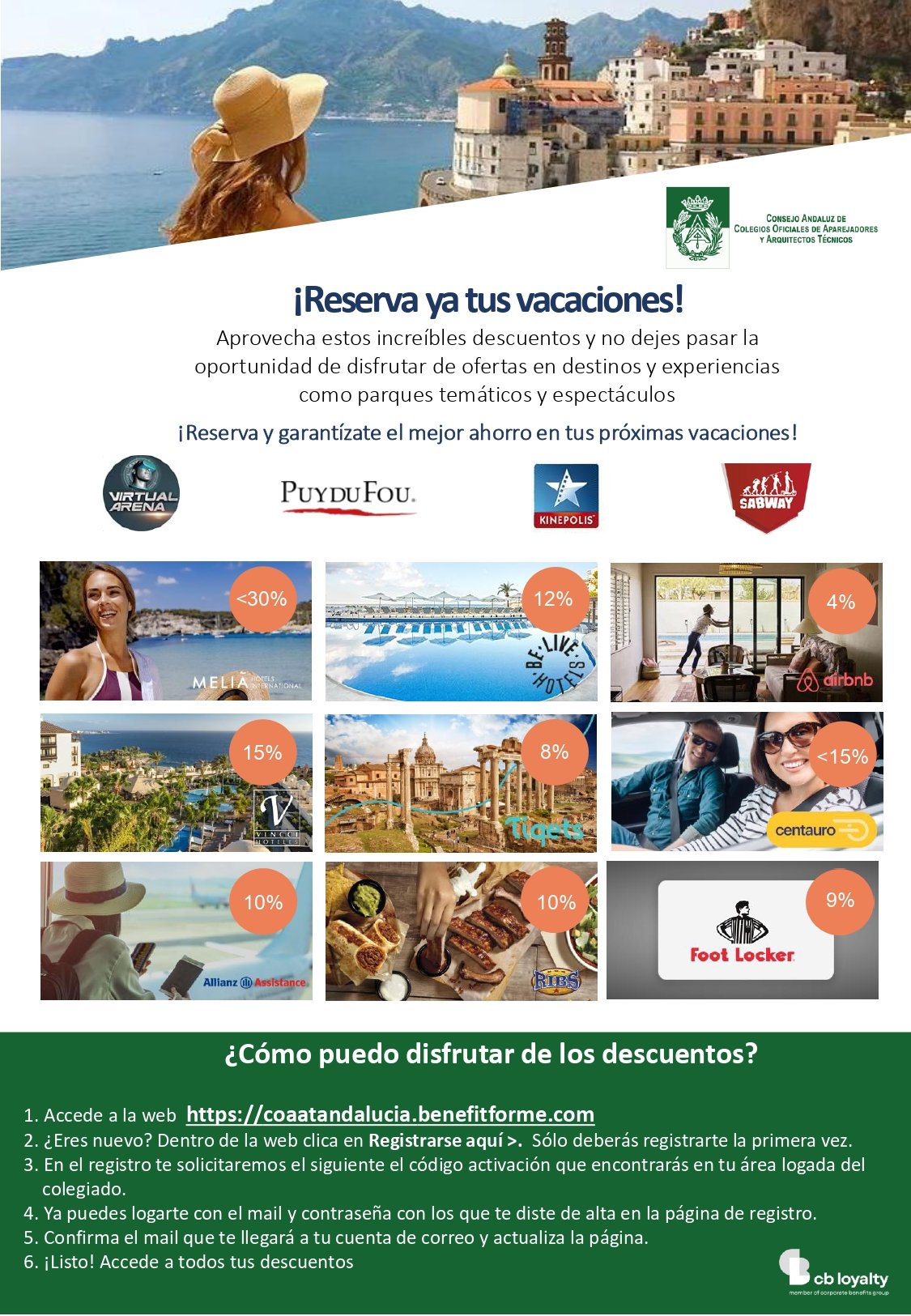 Descuentos en tus vacaciones