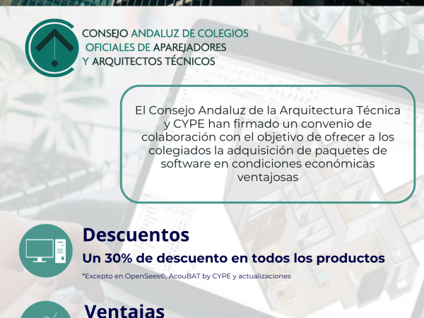 Convenio de colaboración entre el Consejo Andaluz y CYPE