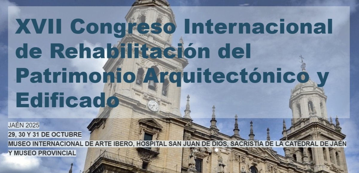 Descuentos para colegiados en el Congreso Internacional de Rehabilitación del Patrimonio Arquitectónico y Edificado