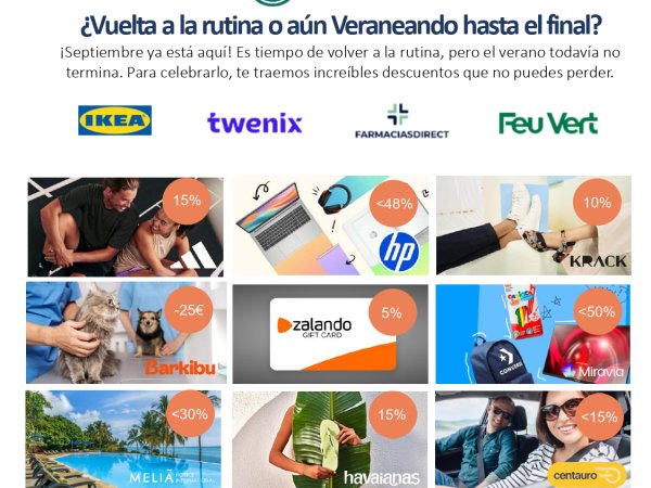 Septiembre empieza con campaña de "Benefit-for-me"