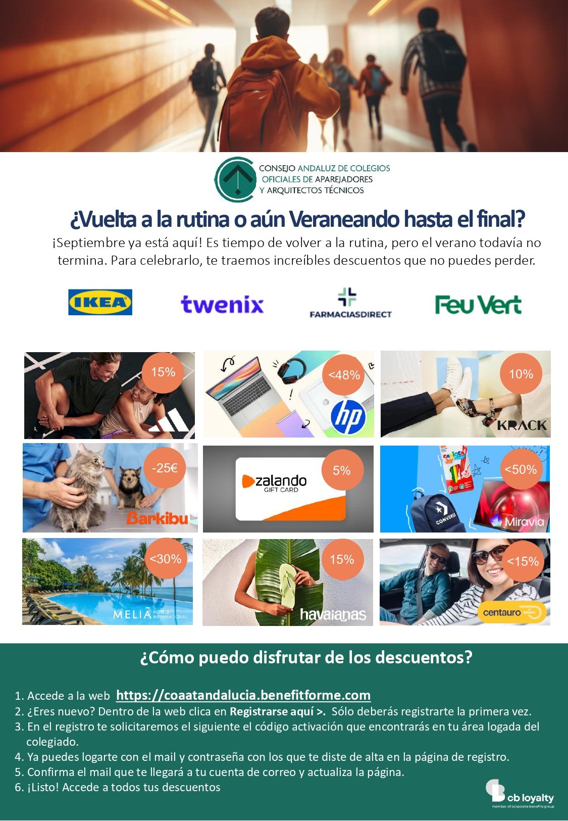 Septiembre empieza con campaña de "Benefit-for-me"