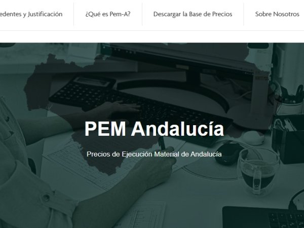 Lanzamiento del Banco de Precios de Ejecución Material de Andalucía (PEM-A)