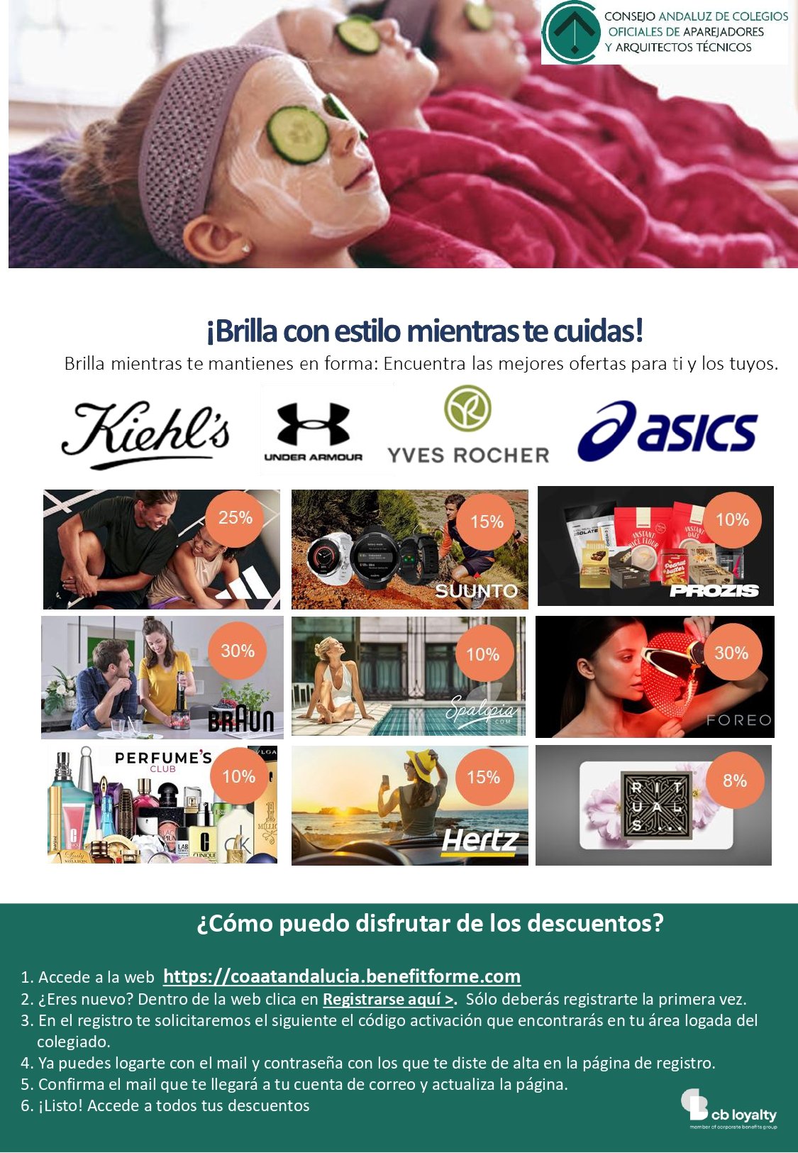 Nueva campaña de descuentos de Benefit-for-Me