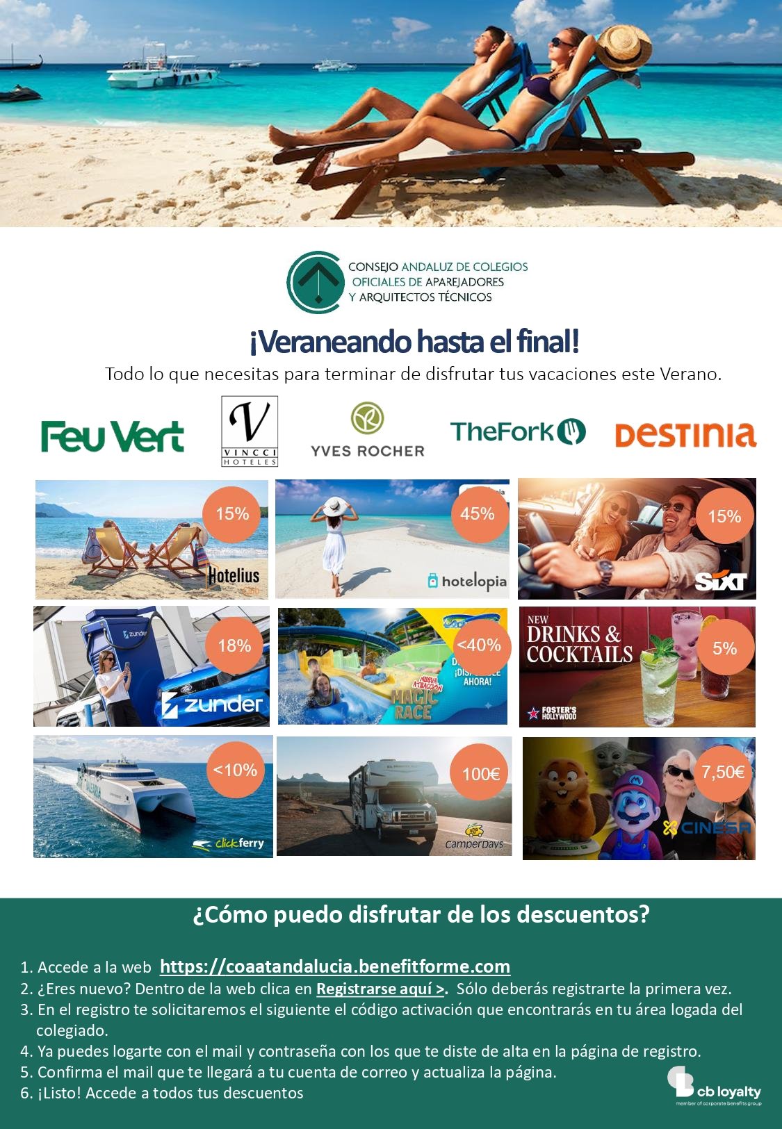 Nuevos descuentos de verano en Benefit for Me
